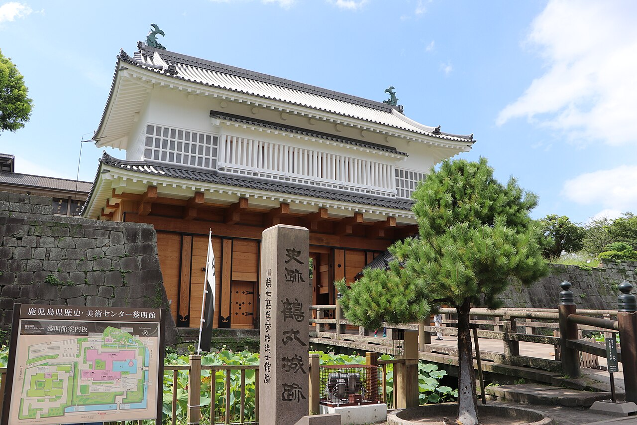 鹿児島城跡の御楼門